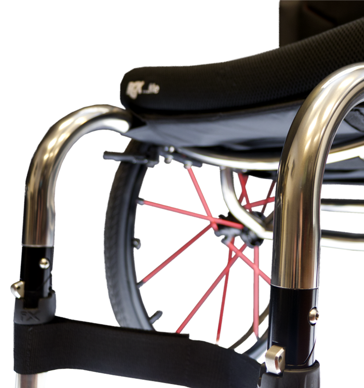 RGK lightweight foldable travel wheelchair