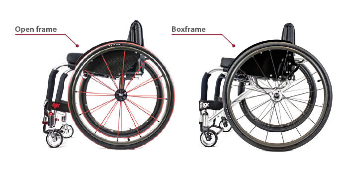 RGK TIGA lightweight wheelchair
